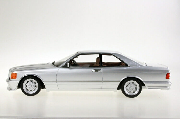 ギャラリービューアに画像をロードする, 【予約】11月以降発売予定MERCEDES BENZベンツ S CLASS 560SEC LORINSER (C126) COUPE 1987 silver /Ls Collectibles 1/18 ミニカー