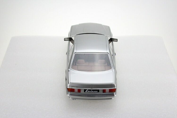ギャラリービューアに画像をロードする, 【予約】11月以降発売予定MERCEDES BENZベンツ S CLASS 560SEC LORINSER (C126) COUPE 1987 silver /Ls Collectibles 1/18 ミニカー