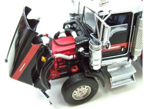 ギャラリービューアに画像をロードする, Mammoetマムート仕様 Kenworth T800W + 4軸低床トレーラー 世界500台限定 410010 /WSIダブリューエスアイ 建機 工事車両 1/50