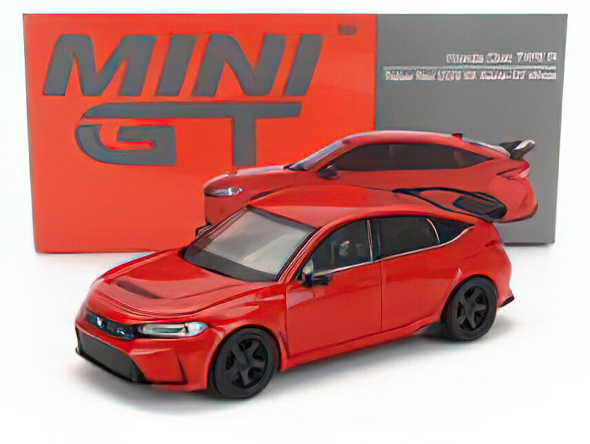 HONDA - CIVIC TYPE-R 2023 - RED /MINI GT 1/64ミニカー