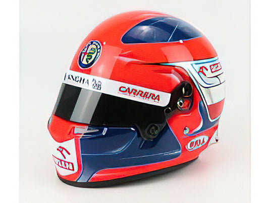 F1 CASCO HELMET ALFA ROMEO C41 TEAM ORLEN RACING N 88 SEASON 2021 ROBERT KUBICA - RED WHITE/BELL HELMET 1/2 ヘルメットレプリカ ミニチュア