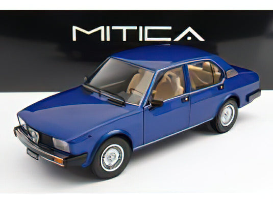 ALFA ROMEOアルファロメオ ALFETTA BERLINA 2000L 1978 BLUE PERVINCA MET 349海外限定/MITICA 1/18 ミニカー
