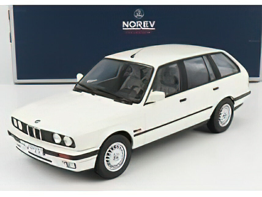 BMW - 3-SERIES 325i (E30) TOURING 1991 - WHITE /Norev 1/18 ミニカー