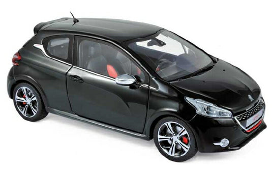 PEUGEOTプジョー 208 GTI 2013 - PERLA NERA BLACK /Norev 1/18 ミニカー