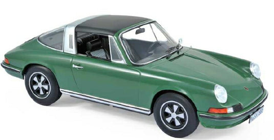 PORSCHEポルシェ 911 S TARGA 1973 - GREEN /Norev 1/18 ミニカー