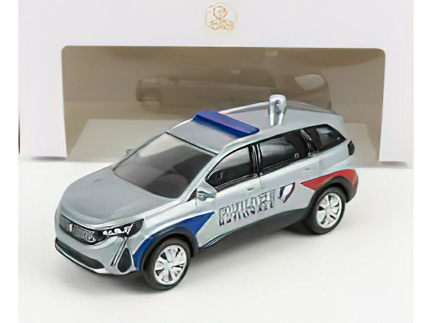 PEUGEOT 5008 POLICE NATIONALE 2020 - SILVER/Norev 1/64ミニカー – ラストホビー