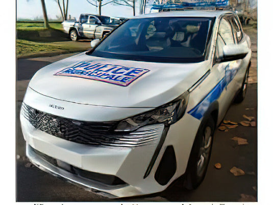 【予約】1-3月以降発売予定PEUGEOT - 3008 POLICE MUNICIPALE 2023 - WHITE BLUE /Norev 1/43 ミニカー