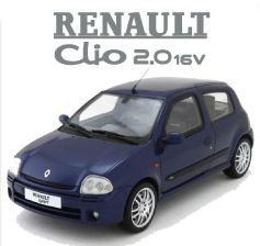 ルノー Clioクリオ 2 RS phase 1 /OTTO MOBILEオット 1/18
