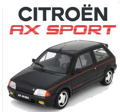 予約】6月頃発売予定 Citroenシトロエン AX Sport /OTTO MOBILE