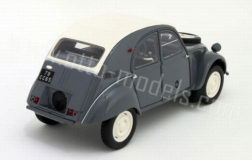 ギャラリービューアに画像をロードする, 【予約】4月頃発売予定シトロエン 2CV SAHARA Grey AC132 /OTTO MOBILE オット 1/18 レジン ミニカー