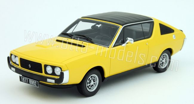 ギャラリービューアに画像をロードする, 【予約】4月頃発売予定ルノー 17 GORDINI Jaune /OTTO MOBILE オット 1/18 レジン ミニカー