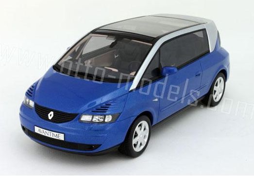 ギャラリービューアに画像をロードする, 【予約】6月以降発売予定ルノー Avantime ブルー 2002 /OTTO MOBILE オット 1/18 レジン ミニカー