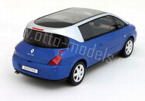 ギャラリービューアに画像をロードする, 【予約】6月以降発売予定ルノー Avantime ブルー 2002 /OTTO MOBILE オット 1/18 レジン ミニカー