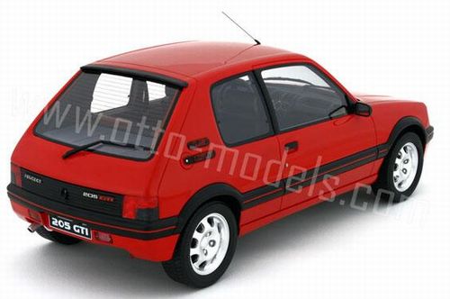 ギャラリービューアに画像をロードする, 【予約】6月以降発売予定プジョー 205 GTI 1900 /OTTO MOBILE オット 1/12 レジン ミニカー