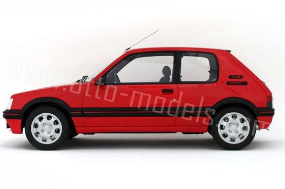 ギャラリービューアに画像をロードする, 【予約】6月以降発売予定プジョー 205 GTI 1900 /OTTO MOBILE オット 1/12 レジン ミニカー