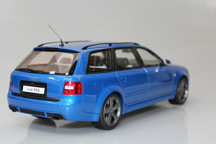 ギャラリービューアに画像をロードする, アウディ RS6 Plus Avant ブルー /OTTO MOBILE オット 1/18 レジン ミニカー