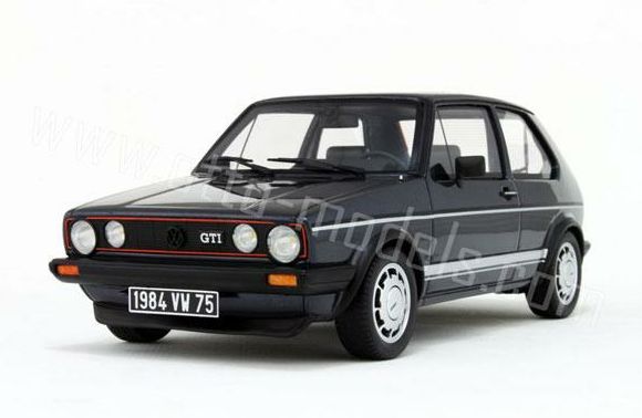 ギャラリービューアに画像をロードする, 【予約】8月頃発売予定 VWフォルクスワーゲン ゴルフ GTI 1800 plus /OTTO MOBILE オット 1/18 レジン ミニカー