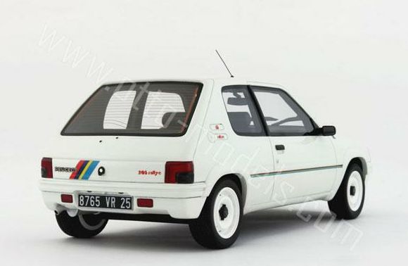 ギャラリービューアに画像をロードする, 【予約】8月頃発売予定 プジョー 205 Rallye phase 2 1991 /OTTO MOBILE オット 1/18 レジン ミニカー