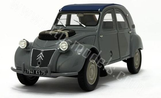 ギャラリービューアに画像をロードする, 【予約】9月頃発売予定 Citroenシトロエン 2cv 4x4 SAHARA 1958 /OTTO MOBILE オット 1/18 レジン ミニカー