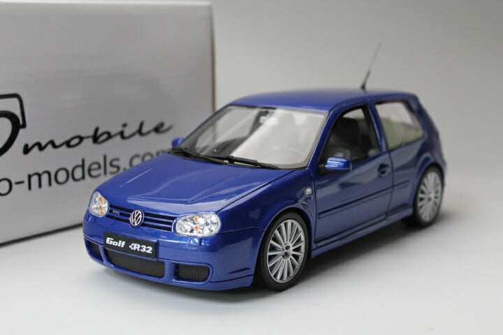 ギャラリービューアに画像をロードする, Volkswagenフォルクスワーゲン Golfゴルフ R32 2002 /OTTO MOBILE オット 1/18 レジン ミニカー