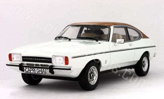 ギャラリービューアに画像をロードする, Fordフォード Capri 3.0L V6 Ghia 1974 /OTTO MOBILE オット 1/18 レジン ミニカー