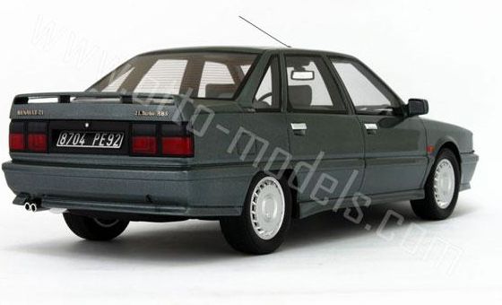 ギャラリービューアに画像をロードする, 【予約】10月頃発売予定 Renaultルノー 21 2.0L Turbo Phase 1 1988 /OTTO MOBILE オット 1/18 レジン ミニカー