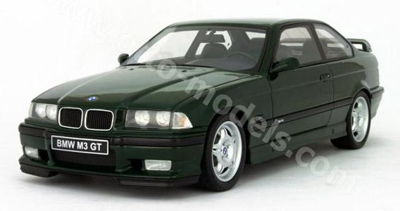 ギャラリービューアに画像をロードする, 【予約】12月以降発売予定 BMW E36 M3 GT 2500台限定 /OTTO MOBILE オット 1/18 レジン ミニカー