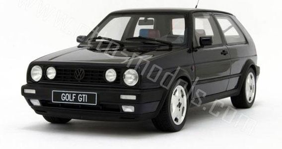 ギャラリービューアに画像をロードする, 【予約】12月以降発売予定 VW Golf2ゴルフ GTI Fire&Ice 2000台限定 /OTTO MOBILE オット 1/18 レジン ミニカー