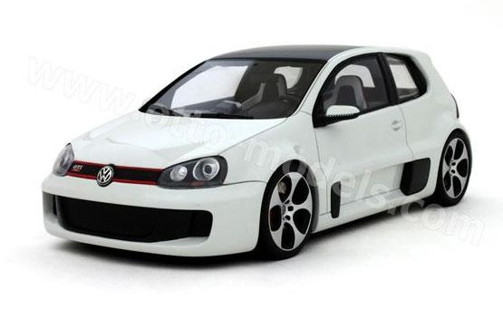 ギャラリービューアに画像をロードする, VWフォルクスワーゲンゴルフ V GTI W12 650 2007 3000台限定 /OTTO MOBILE オット 1/18 レジン ミニカー