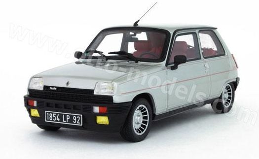 ギャラリービューアに画像をロードする, 【予約】9月頃発売予定RENAULTルノー 5 ALPINE TURBO シルバー 1250台限定 /OTTO MOBILE オット 1/18 レジン ミニカー