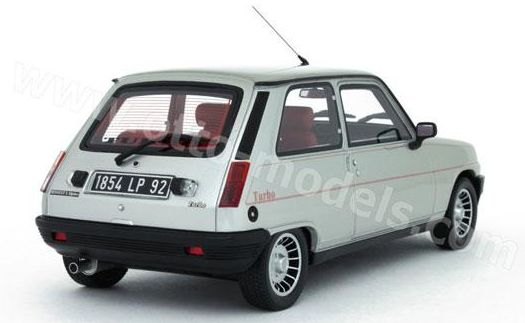 ギャラリービューアに画像をロードする, 【予約】9月頃発売予定RENAULTルノー 5 ALPINE TURBO シルバー 1250台限定 /OTTO MOBILE オット 1/18 レジン ミニカー