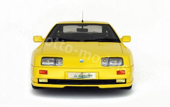 ギャラリービューアに画像をロードする, 【予約】10月以降発売予定Alpine Le Mans Danielson イエロー /OTTO MOBILE オット 1/18 レジン ミニカー