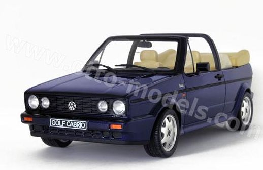 ギャラリービューアに画像をロードする, 【予約】2014年2月頃売予定Volkswagen Golfフォルクスワーゲンゴルフ Cabriolet Classic Line 1991 /OTTO MOBILE オット 1/18 レジン ミニカー
