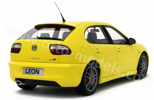ギャラリービューアに画像をロードする, 【予約】2014年2月頃売予定Seat LEON CUPRA R 1999 /OTTO MOBILE オット 1/18 レジン ミニカー