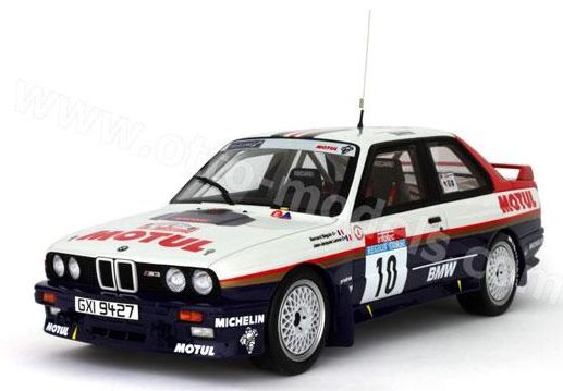 ギャラリービューアに画像をロードする, 【予約】2014年2月頃売予定BMW E30 M3 Groupe A 1987 /OTTO MOBILE オット 1/18 レジン ミニカー