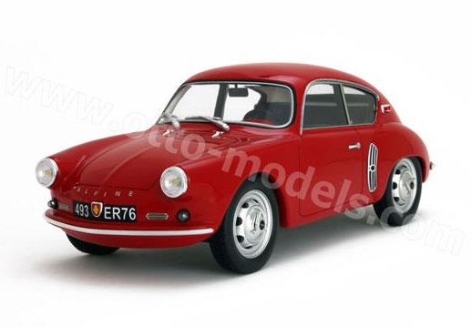 ギャラリービューアに画像をロードする, 【予約】2014年3月頃売予定Alpine A106 1957 /OTTO MOBILE オット 1/18 レジン ミニカー