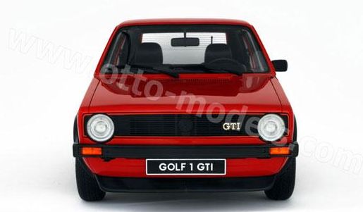 ギャラリービューアに画像をロードする, 【予約】4月以降発売予定Volkswagenフォルクスワーゲンゴルフ Golf GTI 1976 /OTTO MOBILE オット 1/12 ミニカー