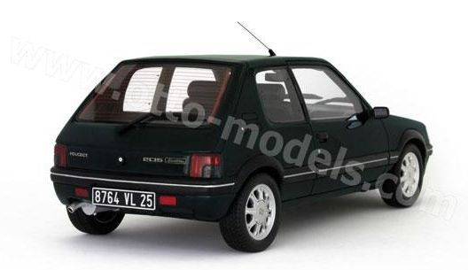 ギャラリービューアに画像をロードする, 【予約】4月頃発売予定Peugeotプジョー 205 Gentry 1991 /OTTO MOBILE オット 1/18 レジン ミニカー