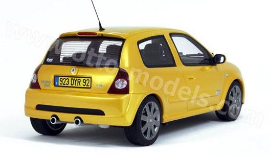 ギャラリービューアに画像をロードする, 【予約】5月頃発売予定Renaultルノー Clio 2 RS phase 3 2004 /OTTO MOBILE オット 1/18 レジン ミニカー