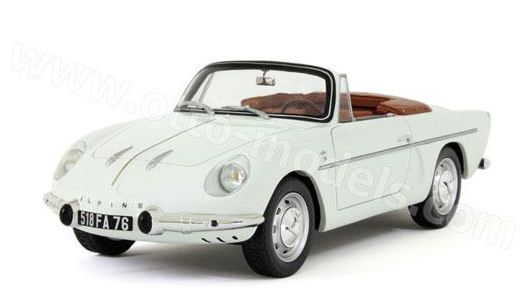 ギャラリービューアに画像をロードする, 【予約】5月頃発売予定Alpine A110 Cabriolet 1961 /OTTO MOBILE オット 1/18 レジン ミニカー