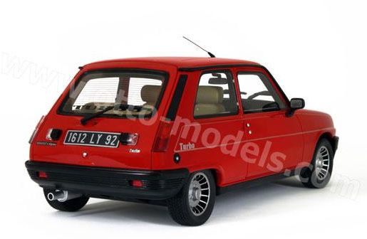 ギャラリービューアに画像をロードする, 【予約】7月頃発売予定Renaultルノー 5 Alpine Turbo 1983 /OTTO MOBILE オット 1/18 レジン ミニカー