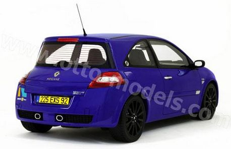 ギャラリービューアに画像をロードする, 【予約】8月頃発売予定Renaultルノー Megane RS R25 F1 Team 2006 /OTTO MOBILE オット 1/18 レジンミニカー