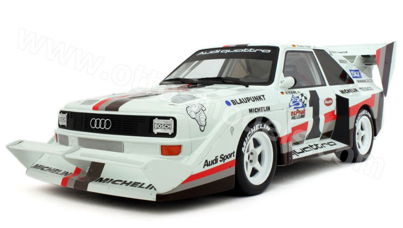 ギャラリービューアに画像をロードする, Audi Sport Quattroアウディクワトロ S1 Pikes Peak 2000台限定/OTTO MOBILE オット 1/12 レジン ミニカー