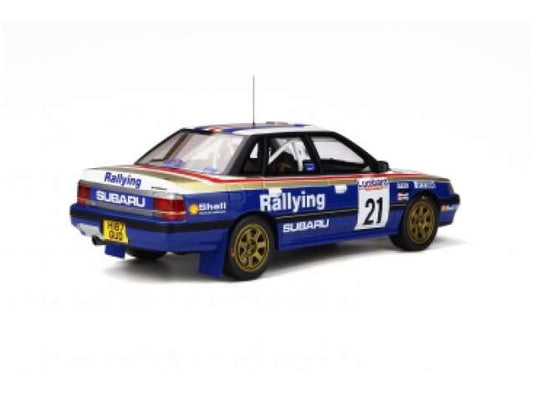 1991 Subaru Legacy RS Gr.A white/blue /Otto 1/18 ミニカー