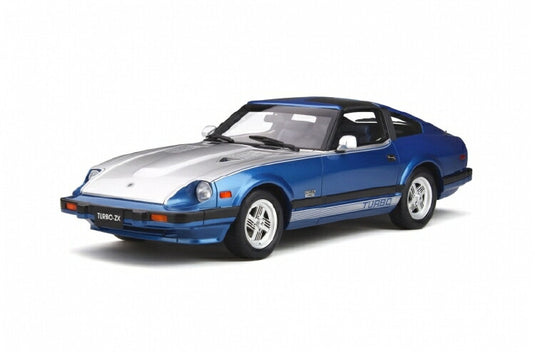 Datsunダットサン 280 ZX Turbo Cadet Blue Met / Fox Silver /OTTOMOBILE 1/18ミニカー