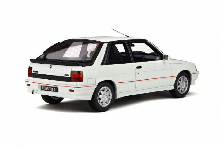 ギャラリービューアに画像をロードする, 【予約】9月以降発売予定Renault 11 Turbo Ph2 White 1987 /OTTOMOBILE 1/18ミニカー