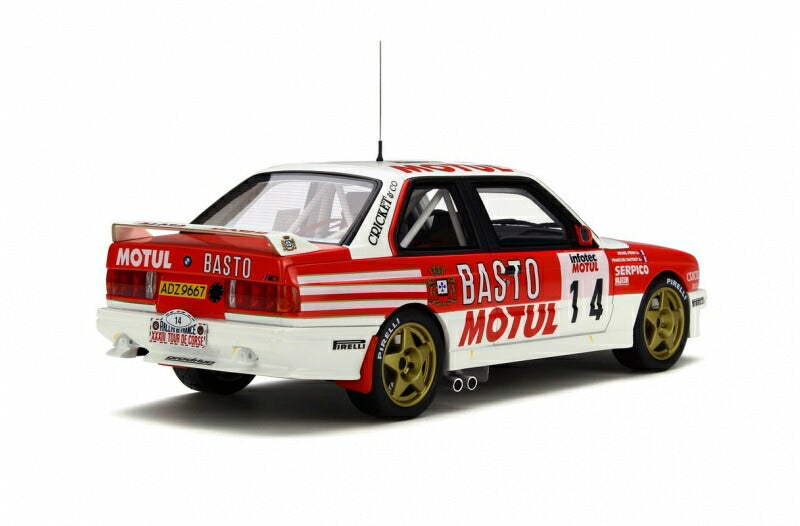 ギャラリービューアに画像をロードする, 【予約】7月以降発売予定BMW M3 E30 Tour de Corse 1989 /OTTO MOBILE オット 1/18 レジン ミニカー