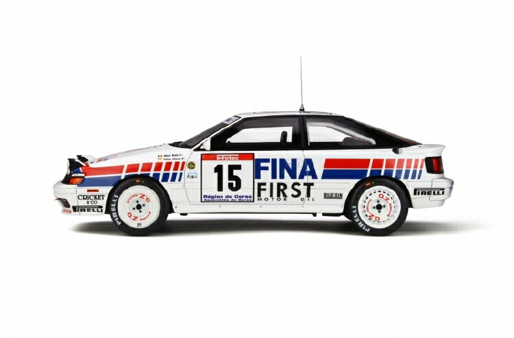 ギャラリービューアに画像をロードする, 【予約】5月以降発売予定TOYOTAトヨタセリカ CELICA GT-FOUR N 15 RALLY TOUR DE COURSE 1991 M.DUEZ - K.WICHA /otto modelsオット 1/18 ミニカー