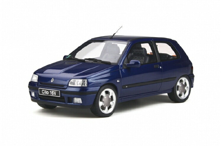 ギャラリービューアに画像をロードする, 【予約】8月以降発売予定Renault Clio 16v Ph.2 1995 Monaco Blue / otto modelsオット 1/18 ミニカー