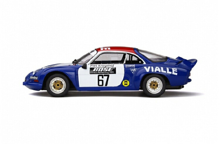 ギャラリービューアに画像をロードする, 【予約】4月以降発売予定ALPINE A110 1800 16S TEAM VIALLE N 67 RALLY CROSS 1978 P.KRUYTHOF /otto modelsオット 1/18 ミニカー